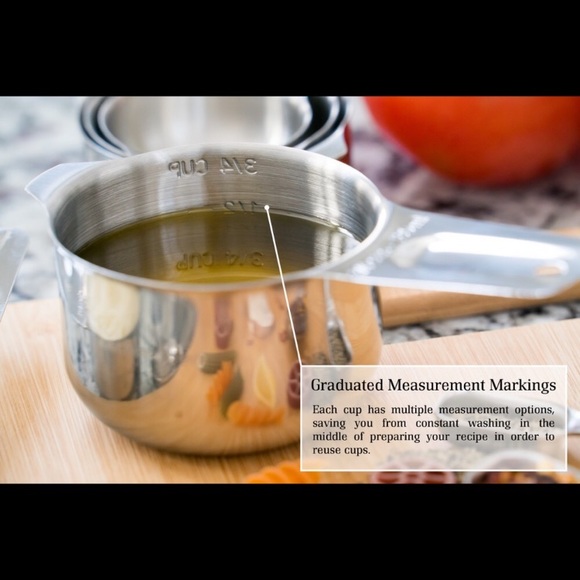 Measuring Cups & Spoons Set (Stainless Steel) - Picture 8 of 9